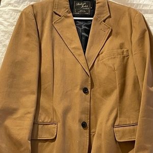 Tan Sports Blazer, 100% cotton